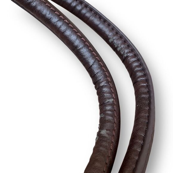 Tignanello Two Tone Satchel Purse Handbag Shoulder Bag Faux Leather - Picture 11 of 16